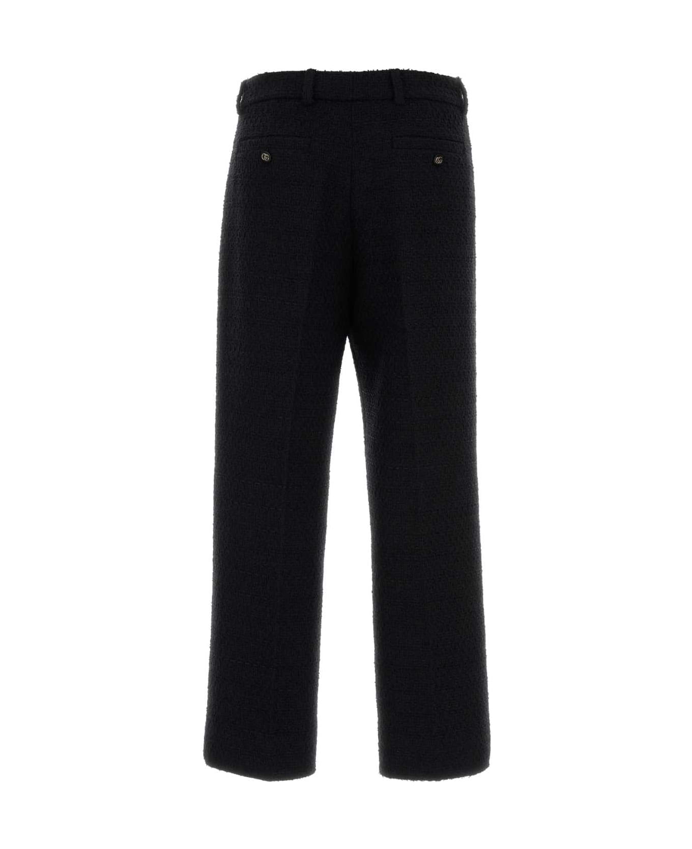 Gucci Black Boucle Pant - Black