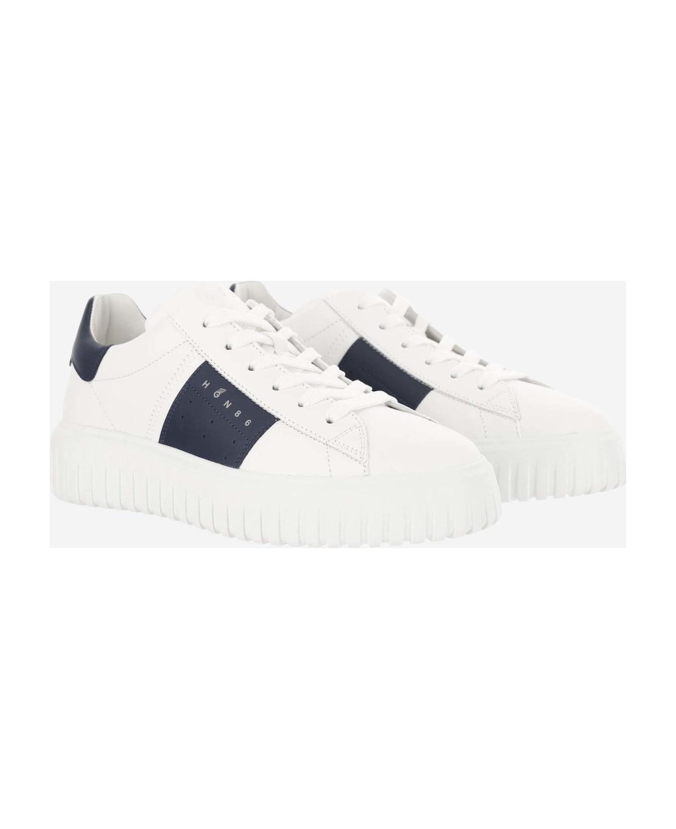 Hogan H-stripes Sneakers - Blutuareg