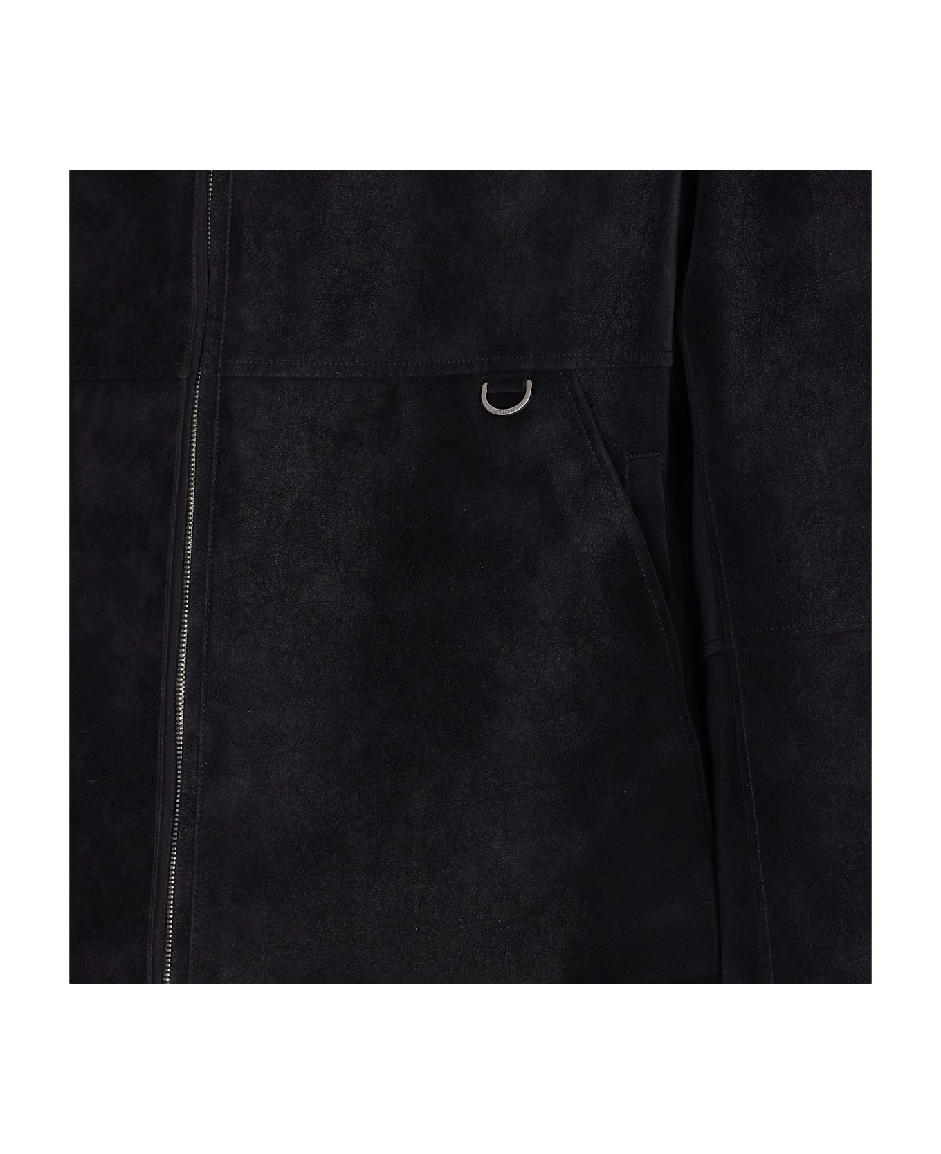 REPRESENT Shearling Jacket - Black
