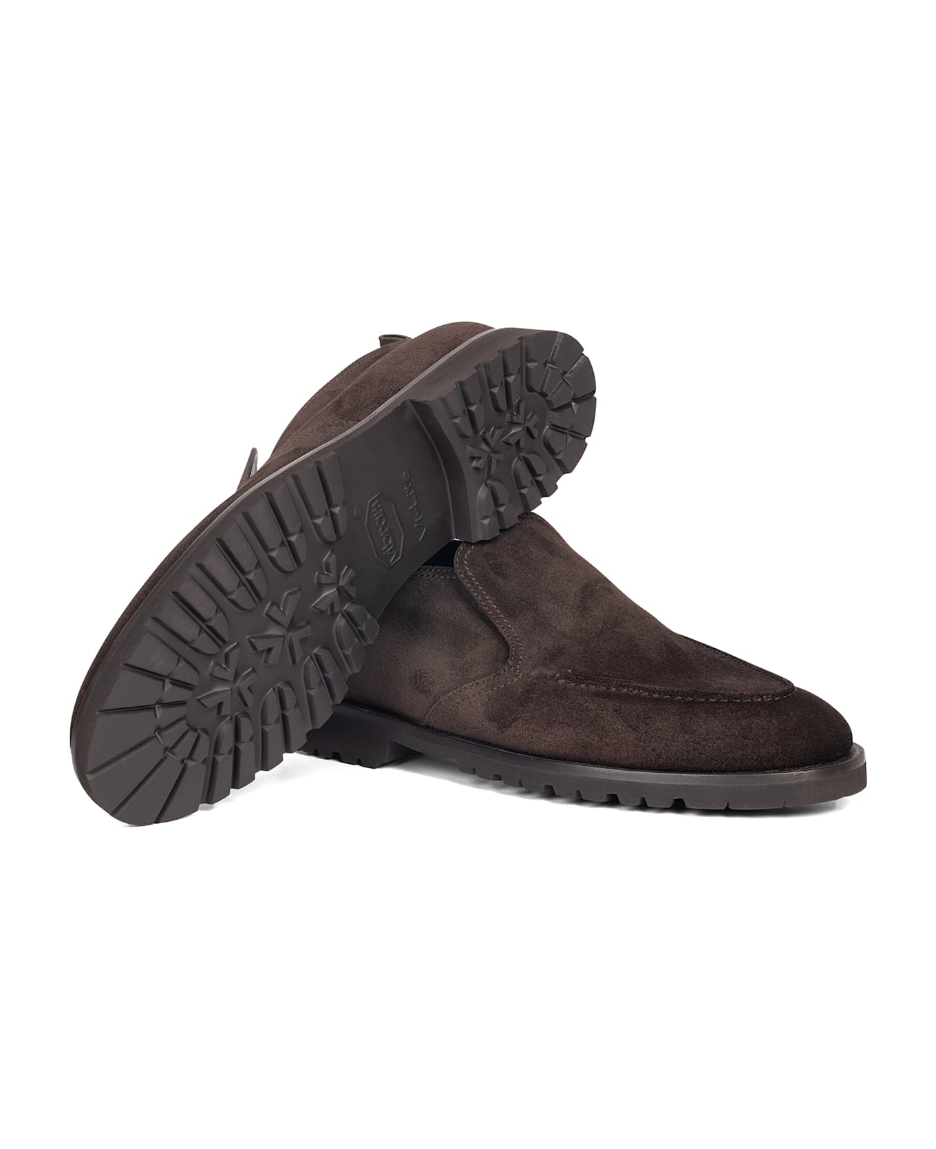 Barrett Dark Brown Suede Slip-on Ankle Boot - T.MORO