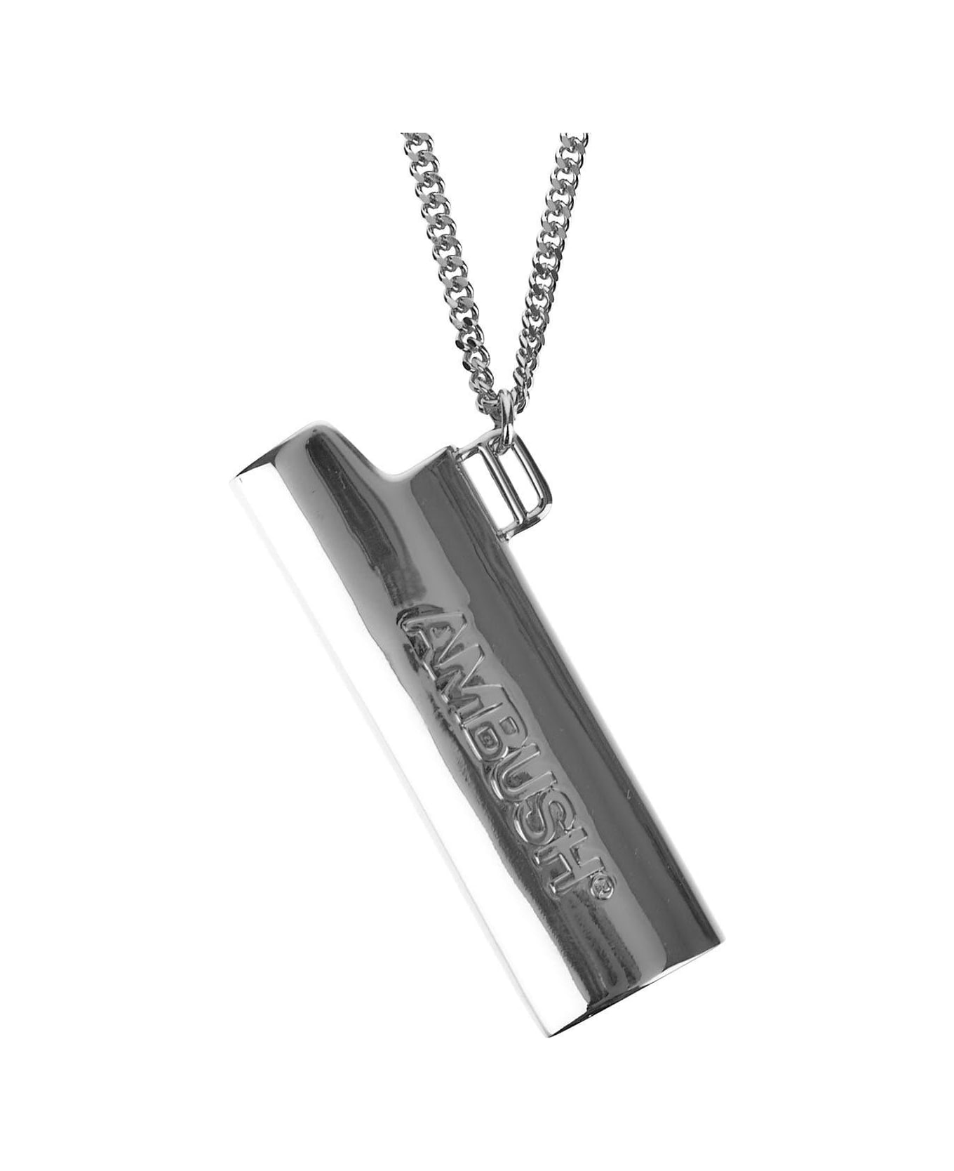 AMBUSH Lighter Case Pendant Necklace AMBUSH - SILVER