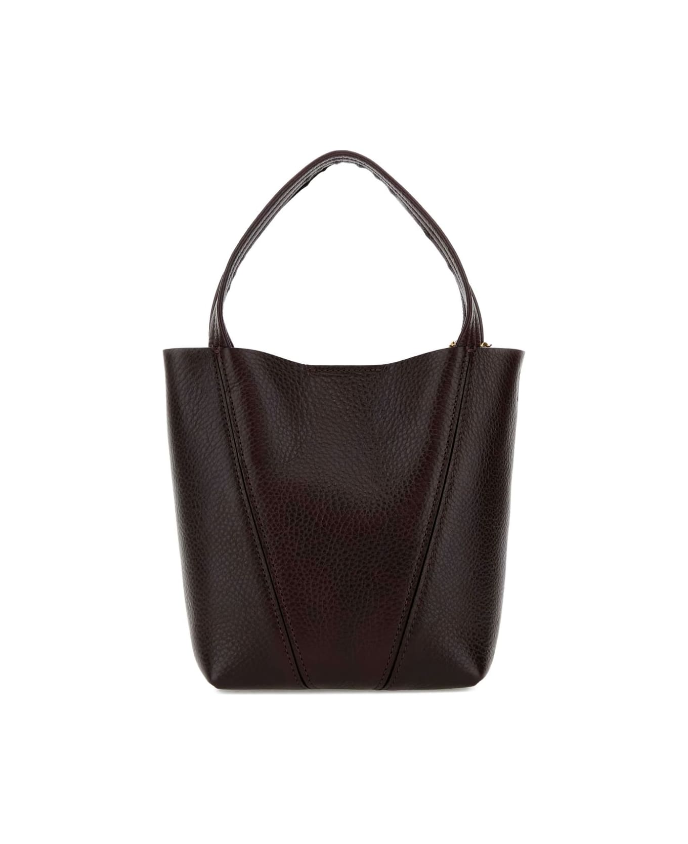 Chloé Spin Small Leather Tote - Purple
