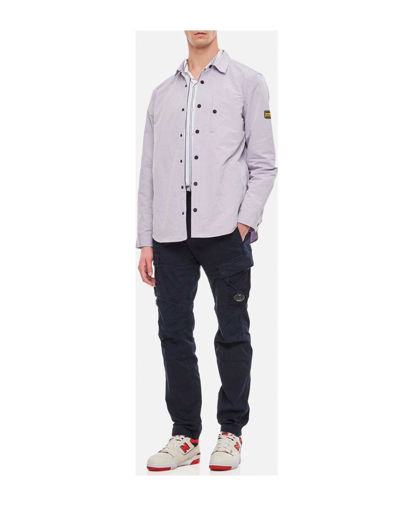 Barbour Link Overshirt - Grey