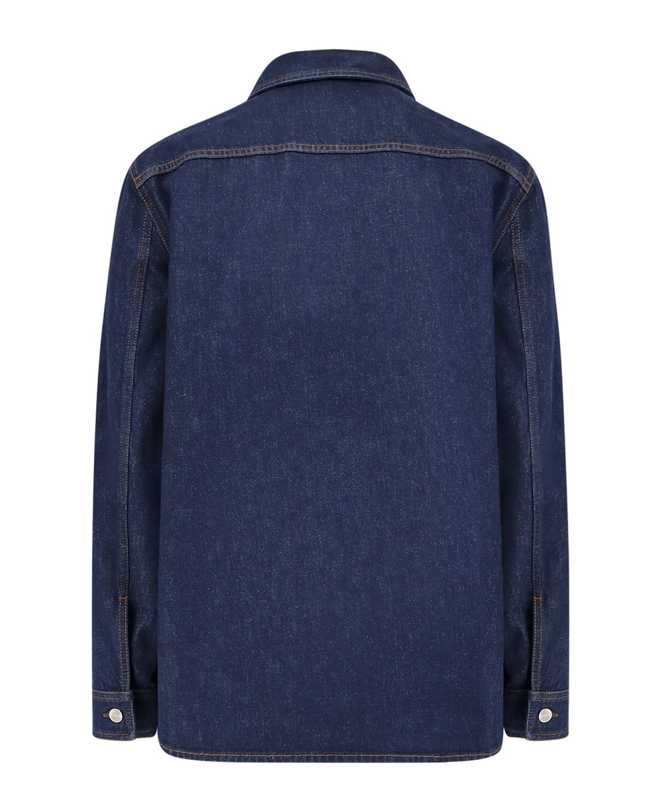 Gucci Dark Denim Shirt - DARK BLUE/MIX