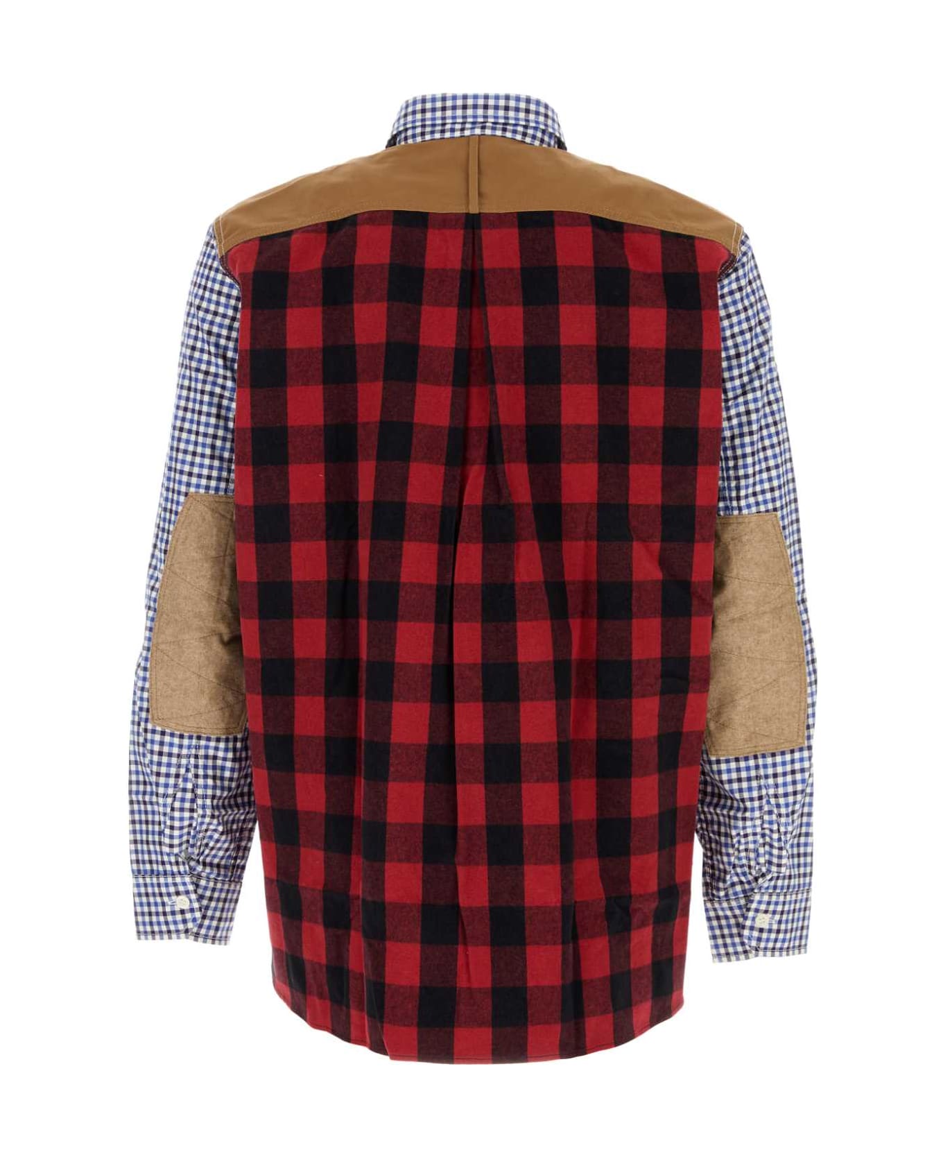 Junya Watanabe Embroidered Cotton Shirt - WHBLNV X RD