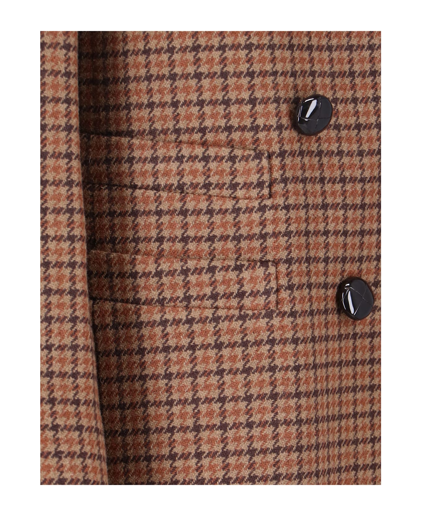 Chloé Tailored Double-breasted Blazer - Brown