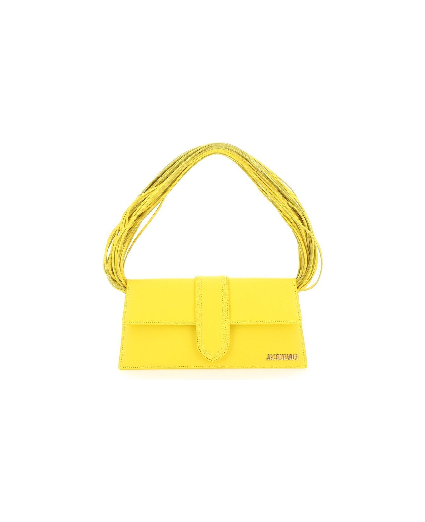Jacquemus Le Bambino Strand Strap Flap Bag - Yellow