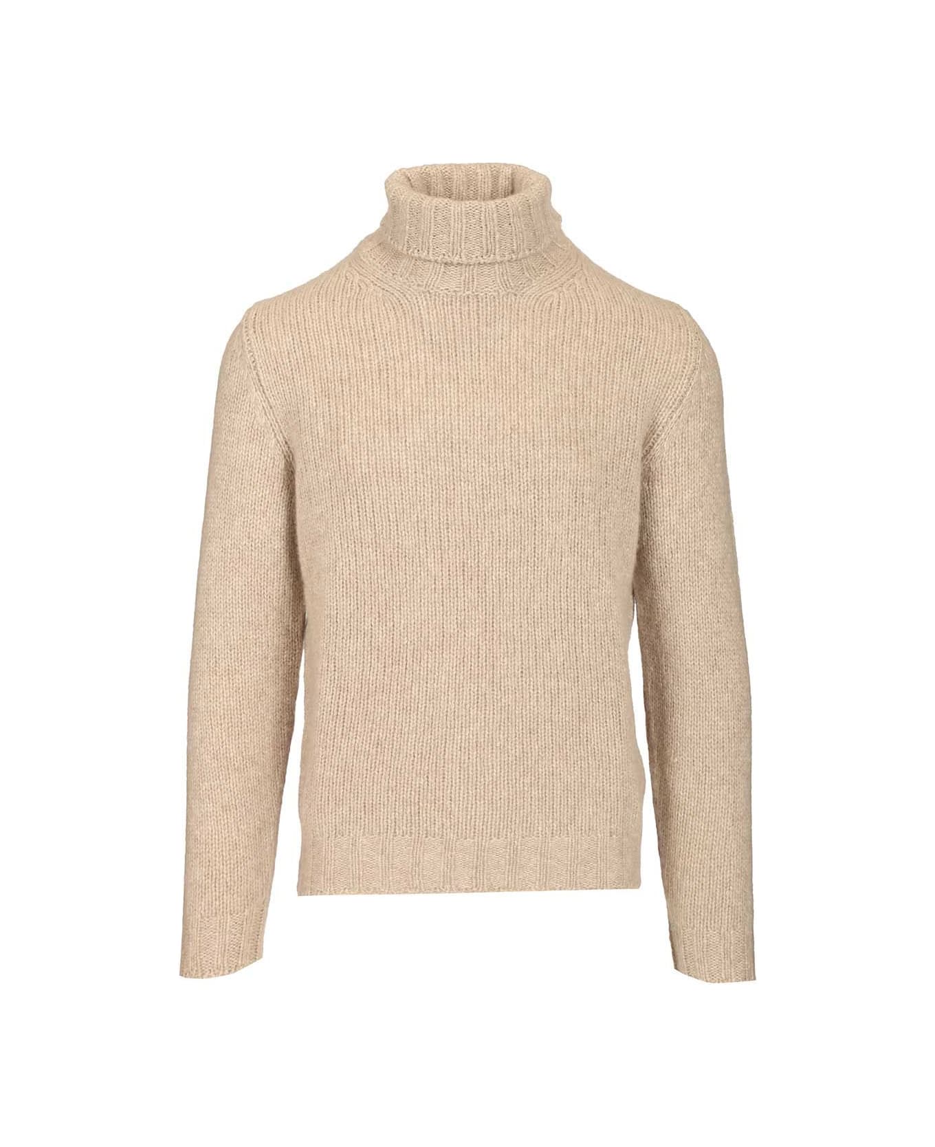 Fedeli Turtleneck Sweater - NEUTRALS