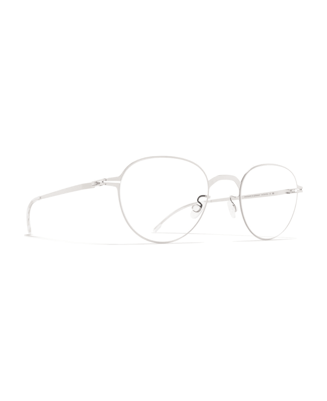 Mykita Mel - Shiny Silver Rx Glasses - Silver