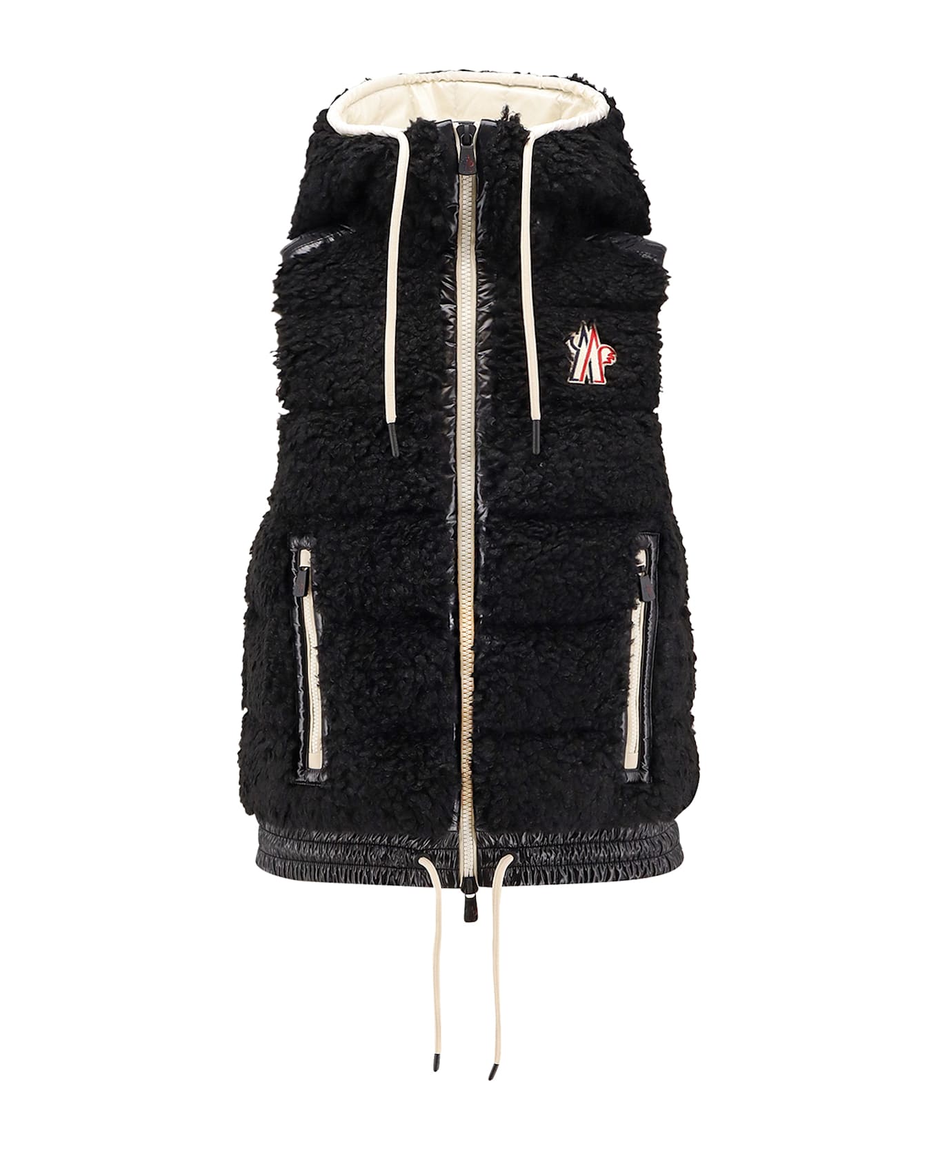 Moncler Grenoble Sleeveless Padded Jacket - Black