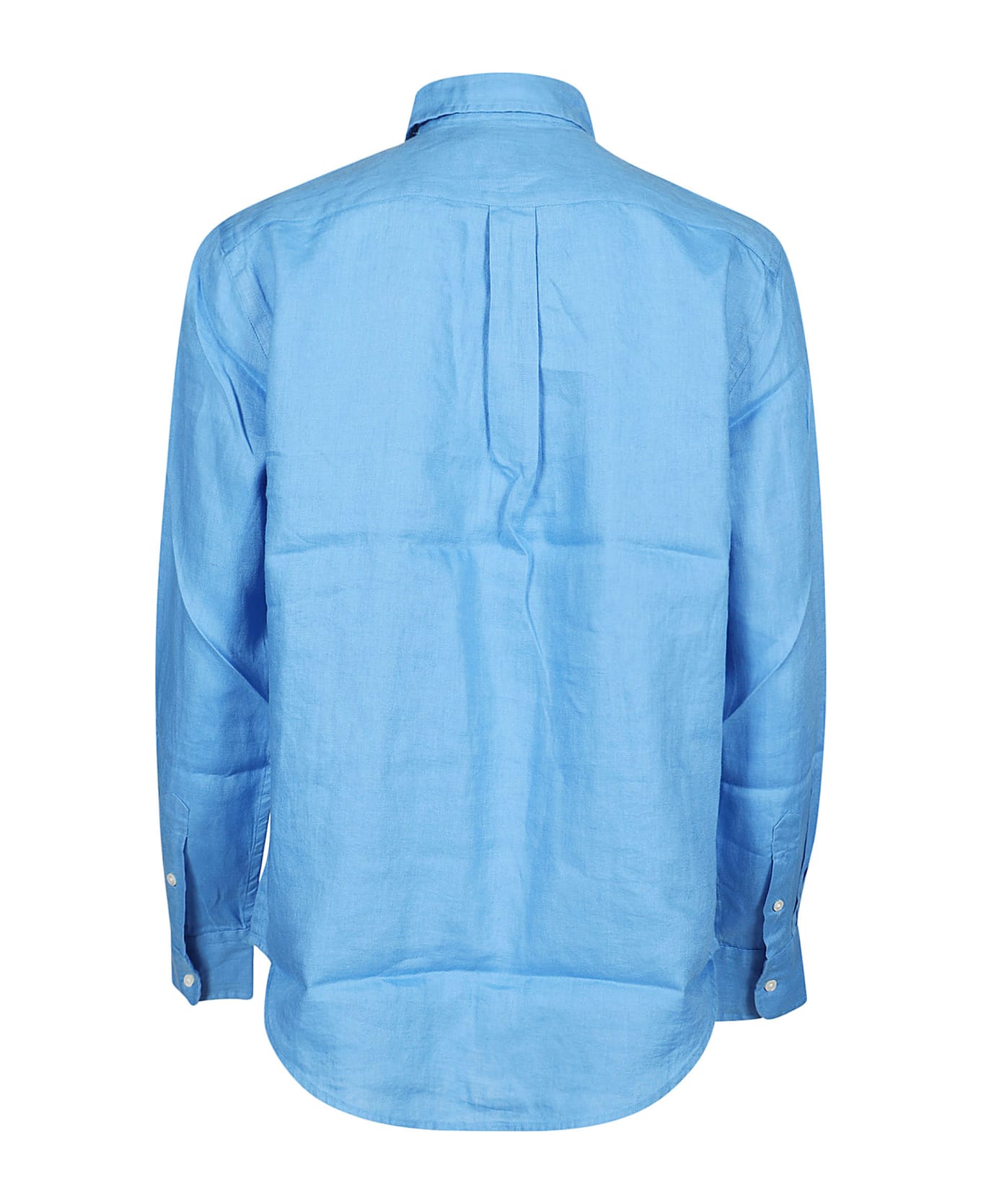 Polo Ralph Lauren Long Sleeve Button Front Shirt - Riviera Blue