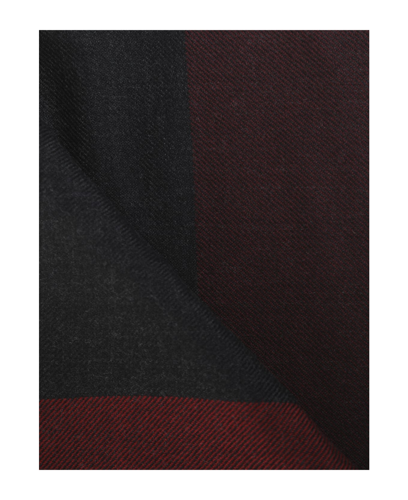 Church's Striped Scarf - Black/ red スカーフ