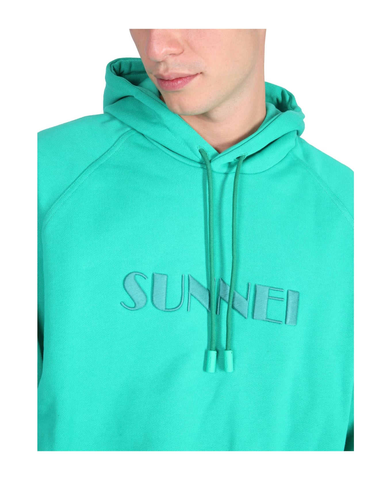 Sunnei Sweatshirt With Logo - VERDE