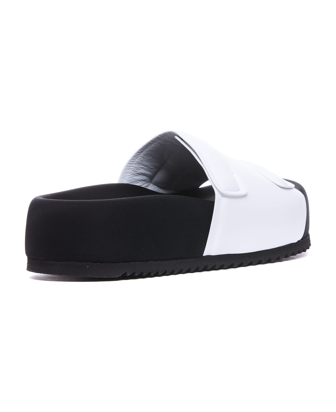 Vic Matié Bubble Flatform Sandals - White