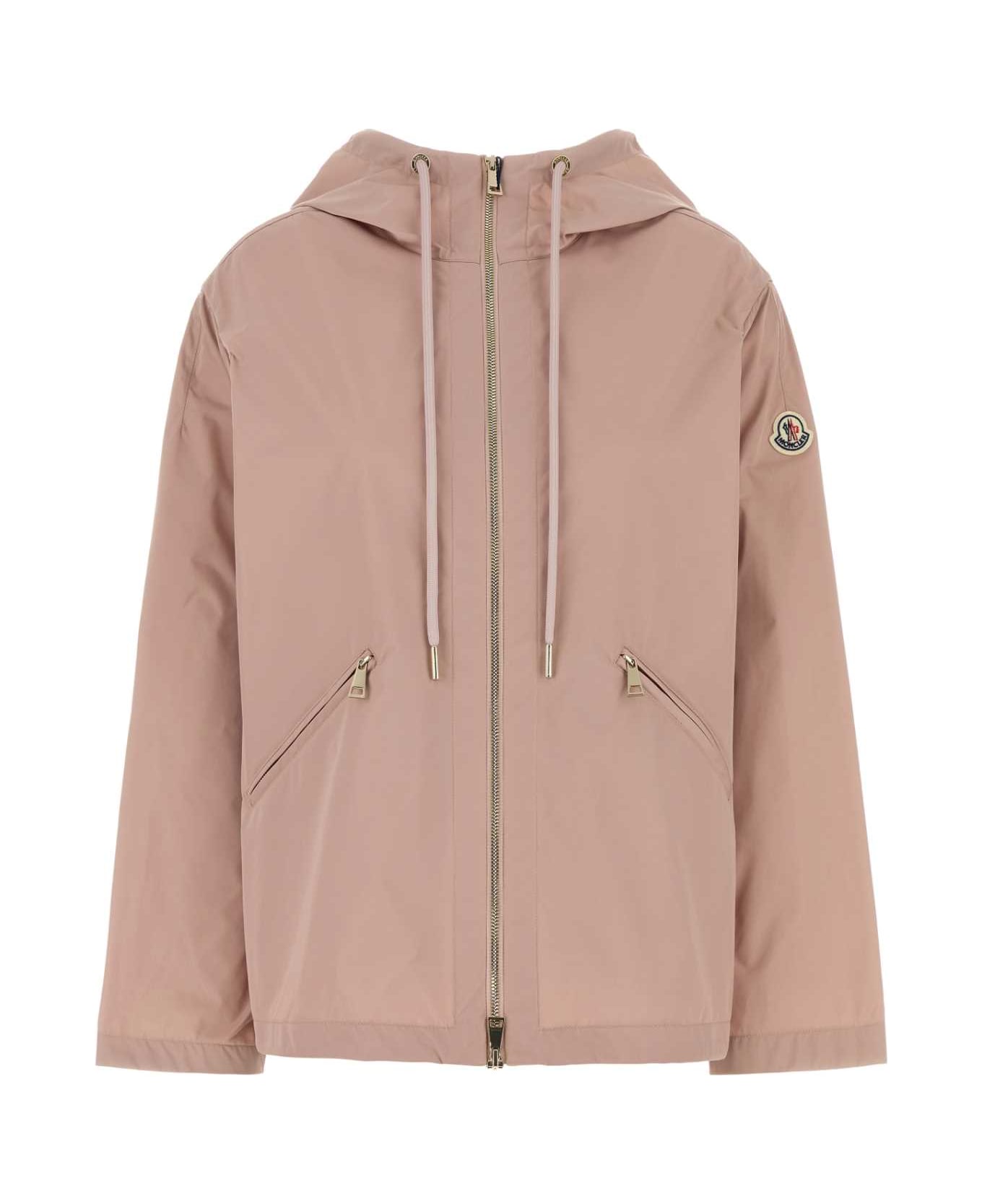 Moncler Powder Pink Polyester Cassiopea Windbreaker - 51U