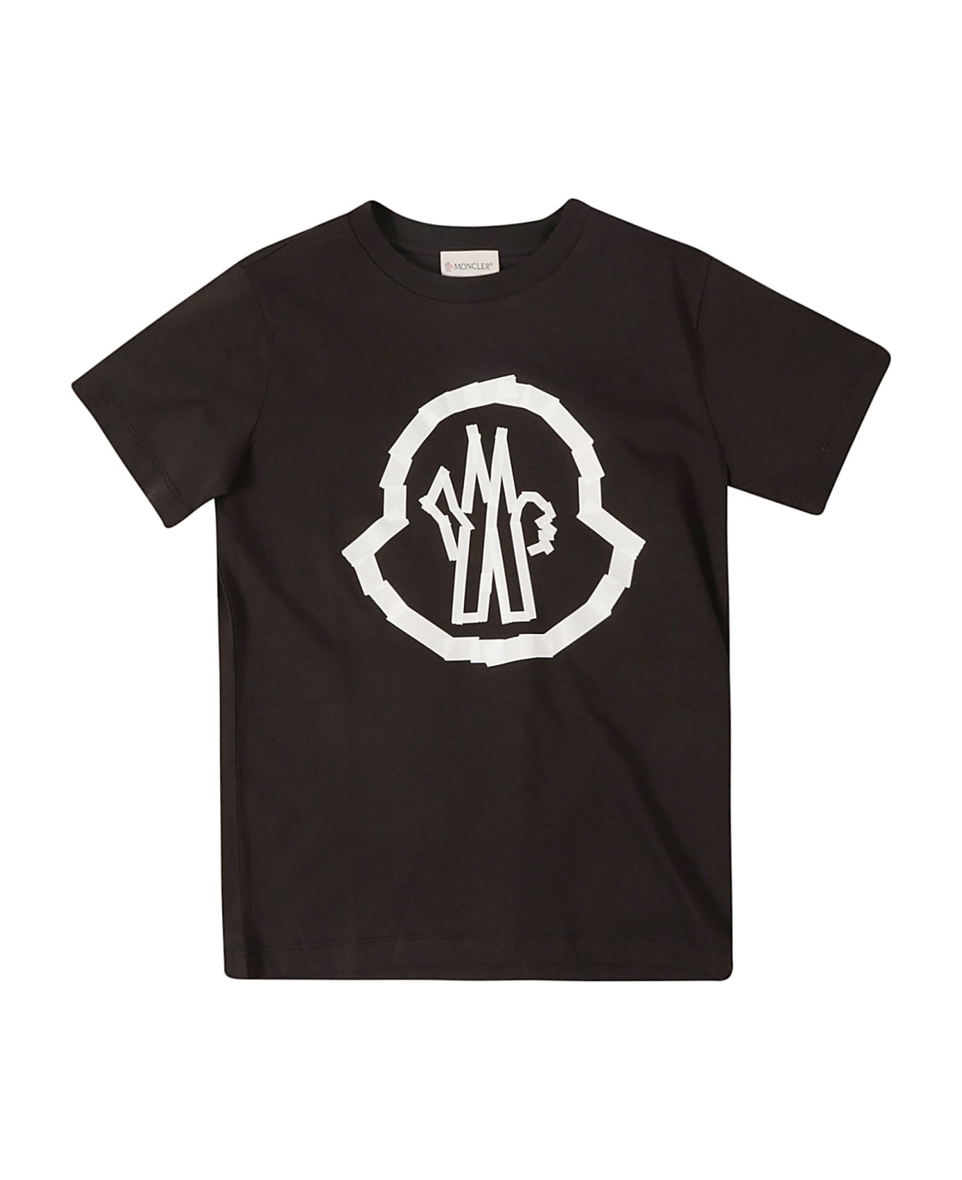 Moncler Logo Print T-shirt - Black Tシャツ＆ポロシャツ