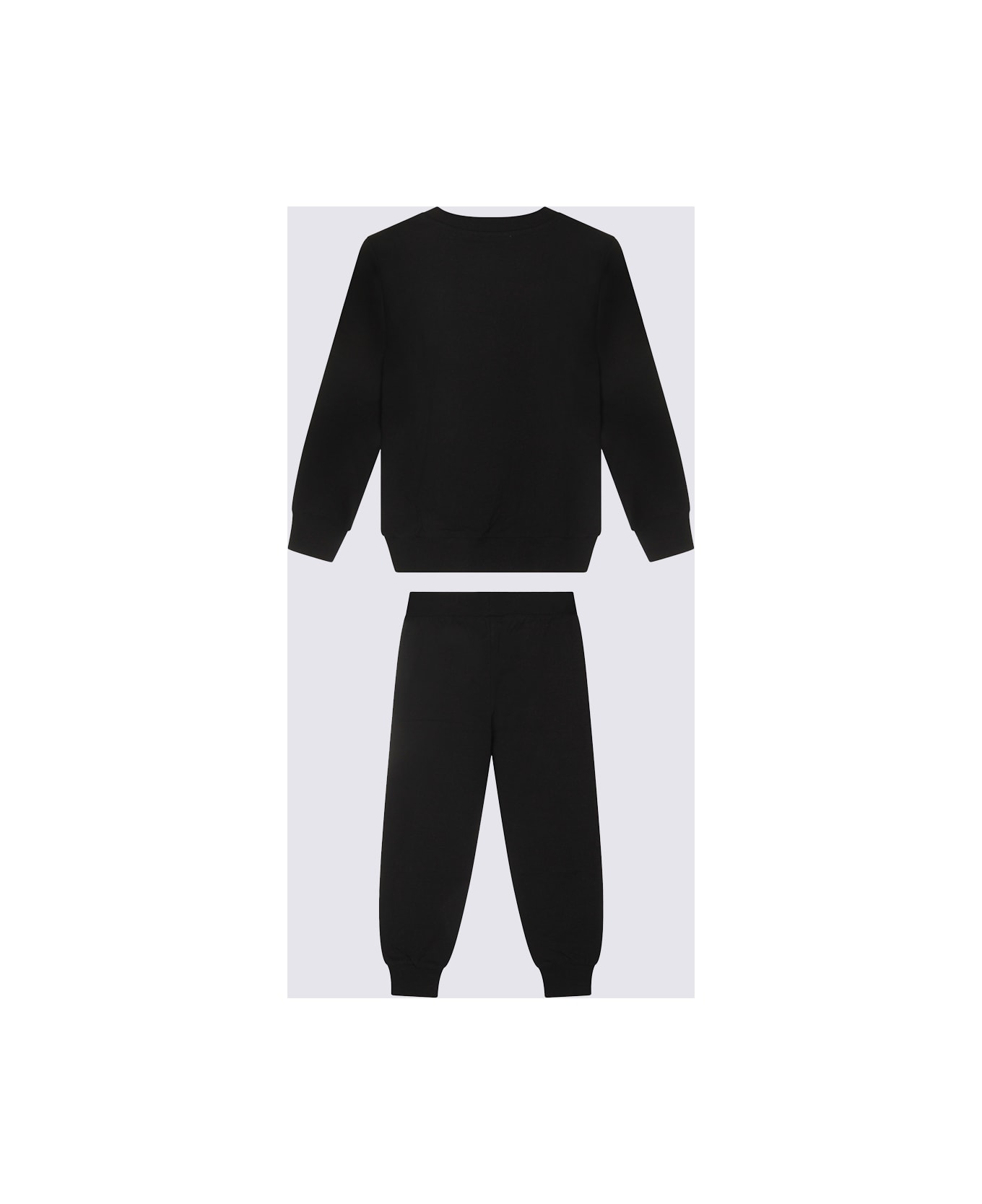Moschino Black Cotton Jumpsuit - NERO/BLACK