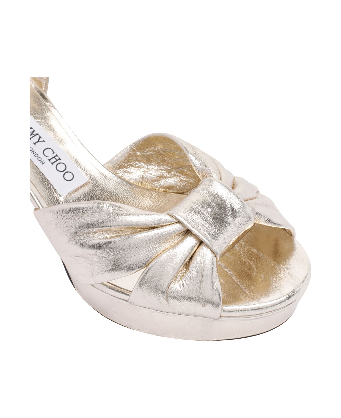 Jimmy Choo Heloise Sandals - Golden