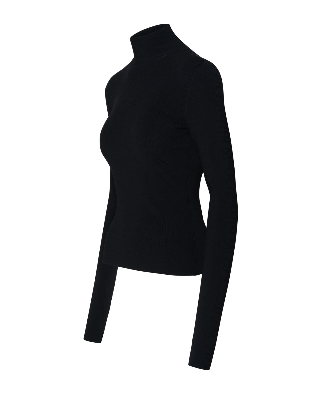 Off-White Logo Band Sweater - Black Black