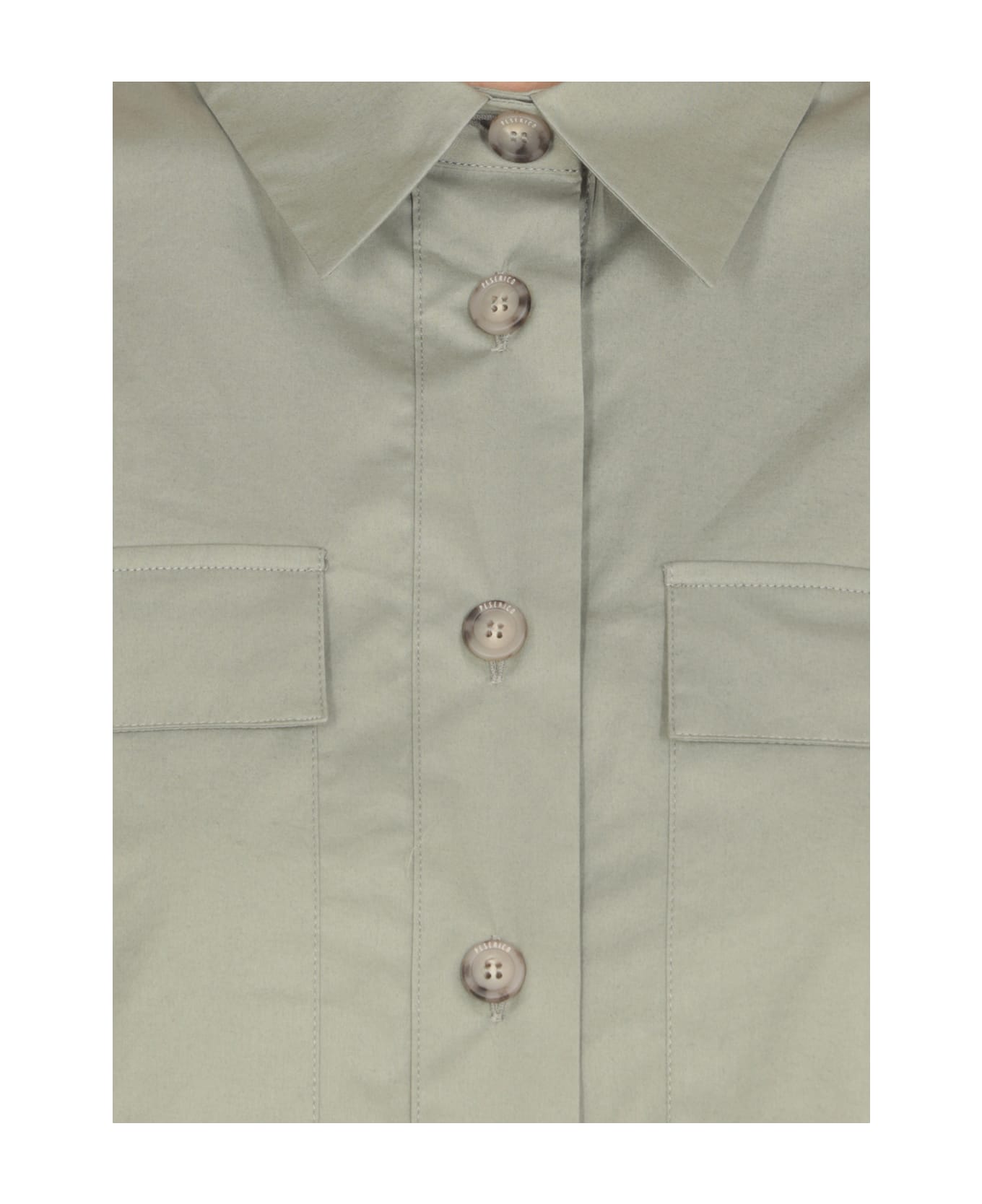 Peserico Cotton Shirt - Green