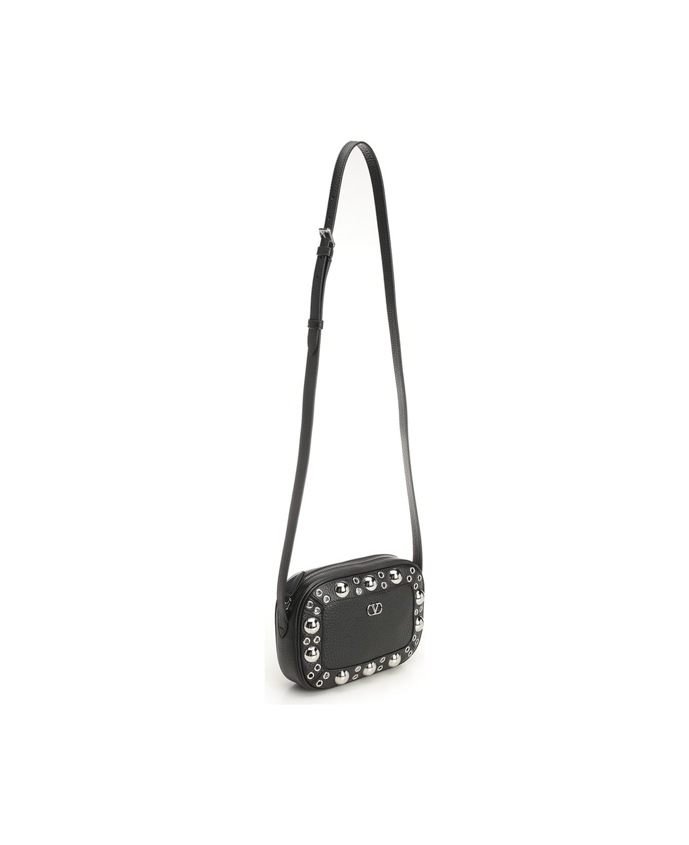 Valentino Garavani 
nellcôte
 Chain Shoulder Bag - Black
