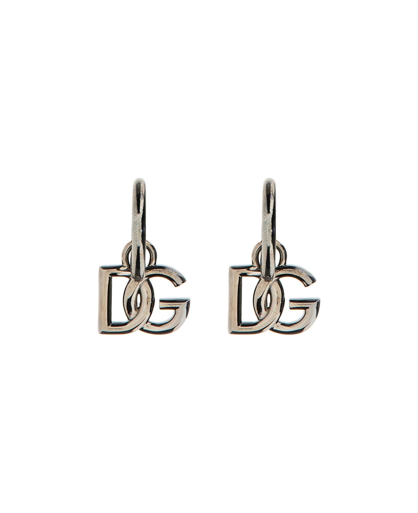 Dolce & Gabbana Dg Logo Earrings - SILVER