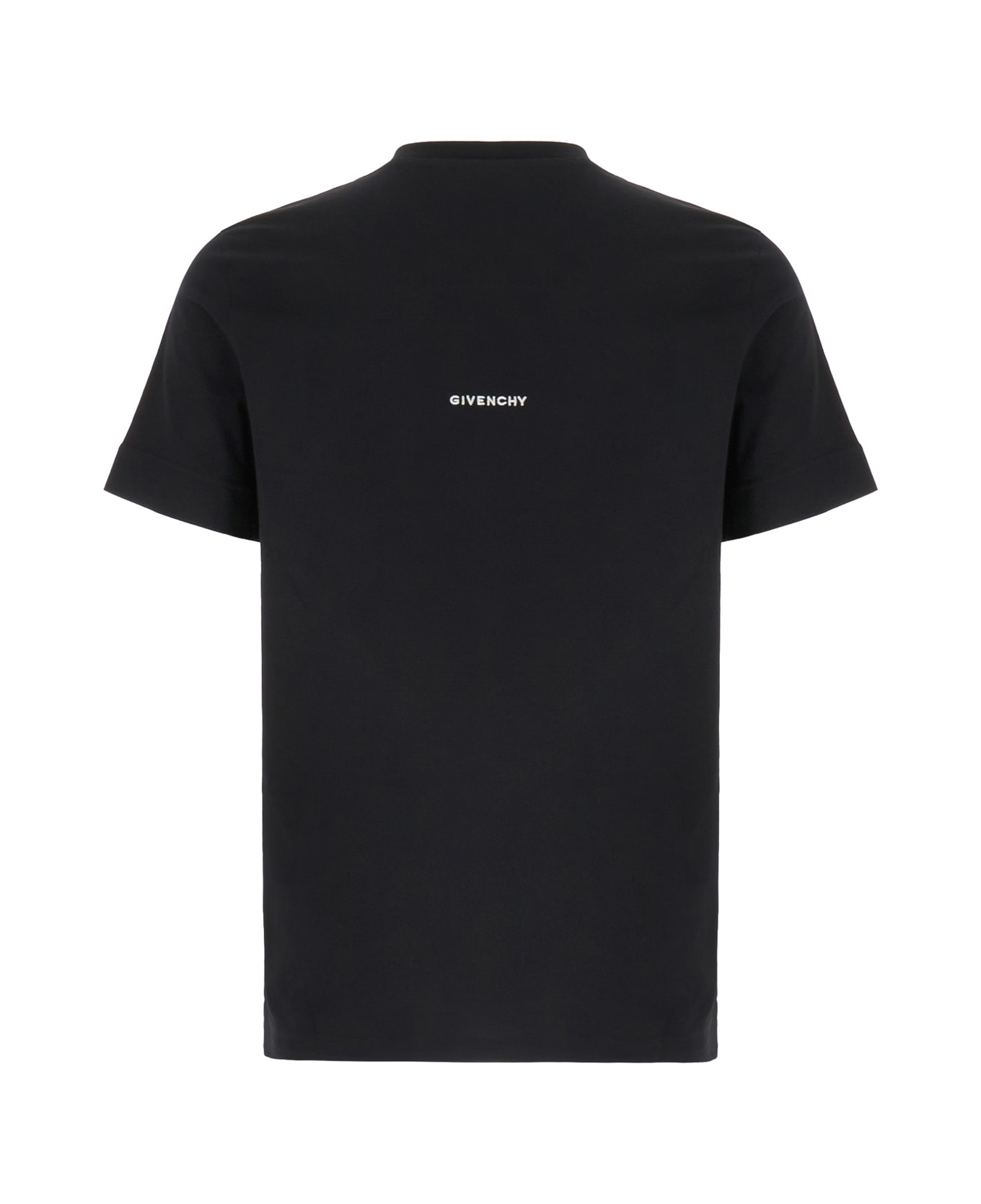 Givenchy Black Cotton T-shirt - 001