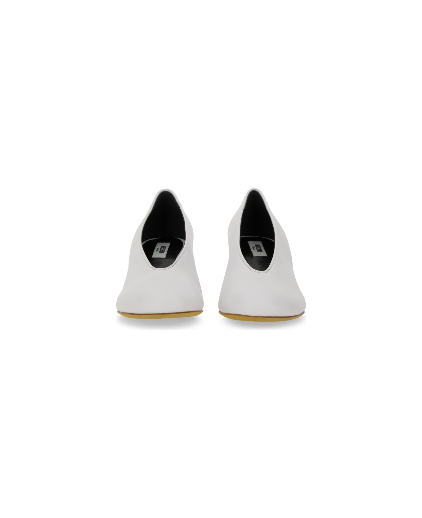 Moschino Decollete "duck" - WHITE