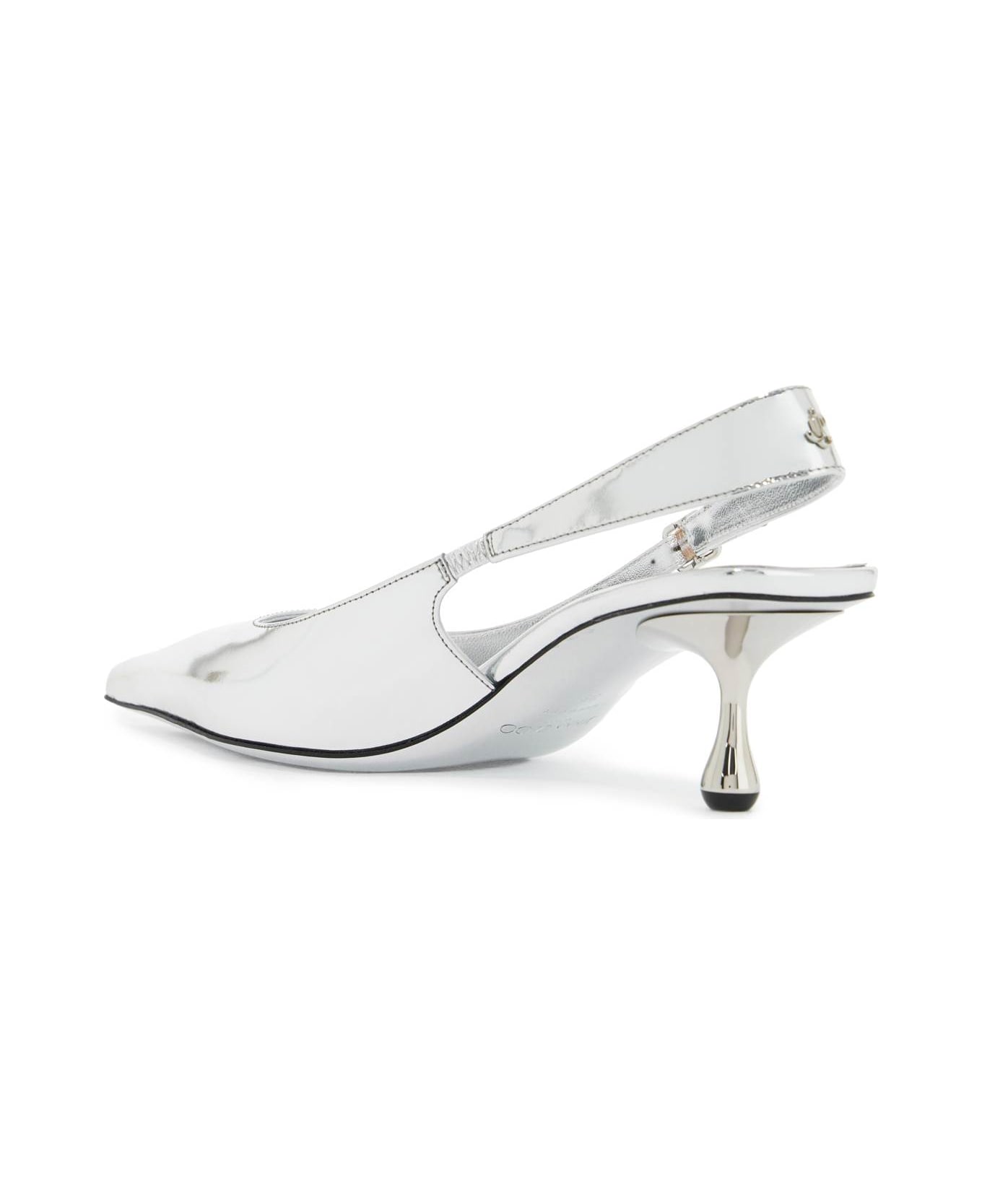 Jimmy Choo Slingback Dã©collet - SILVER (Silver)