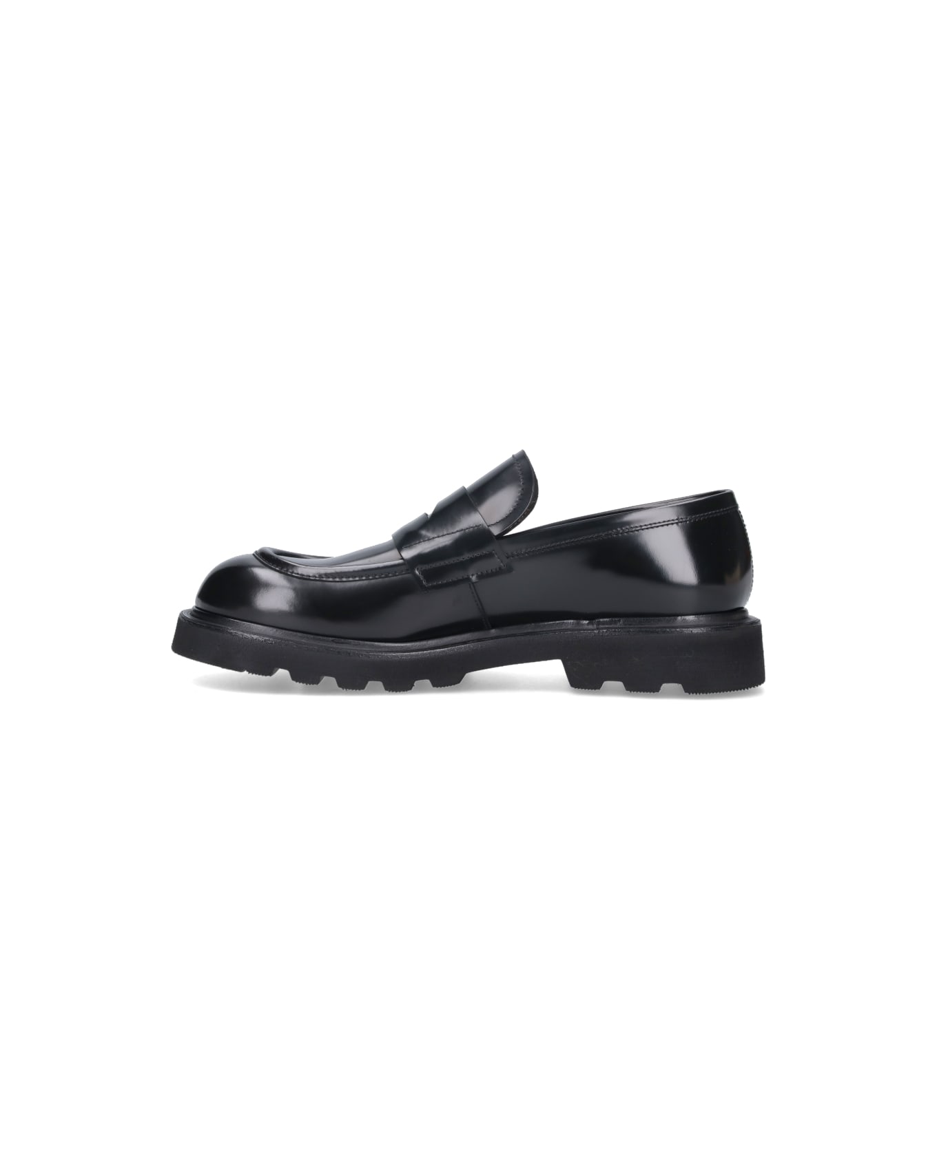 Premiata Leather Loafers - Trendy Nero