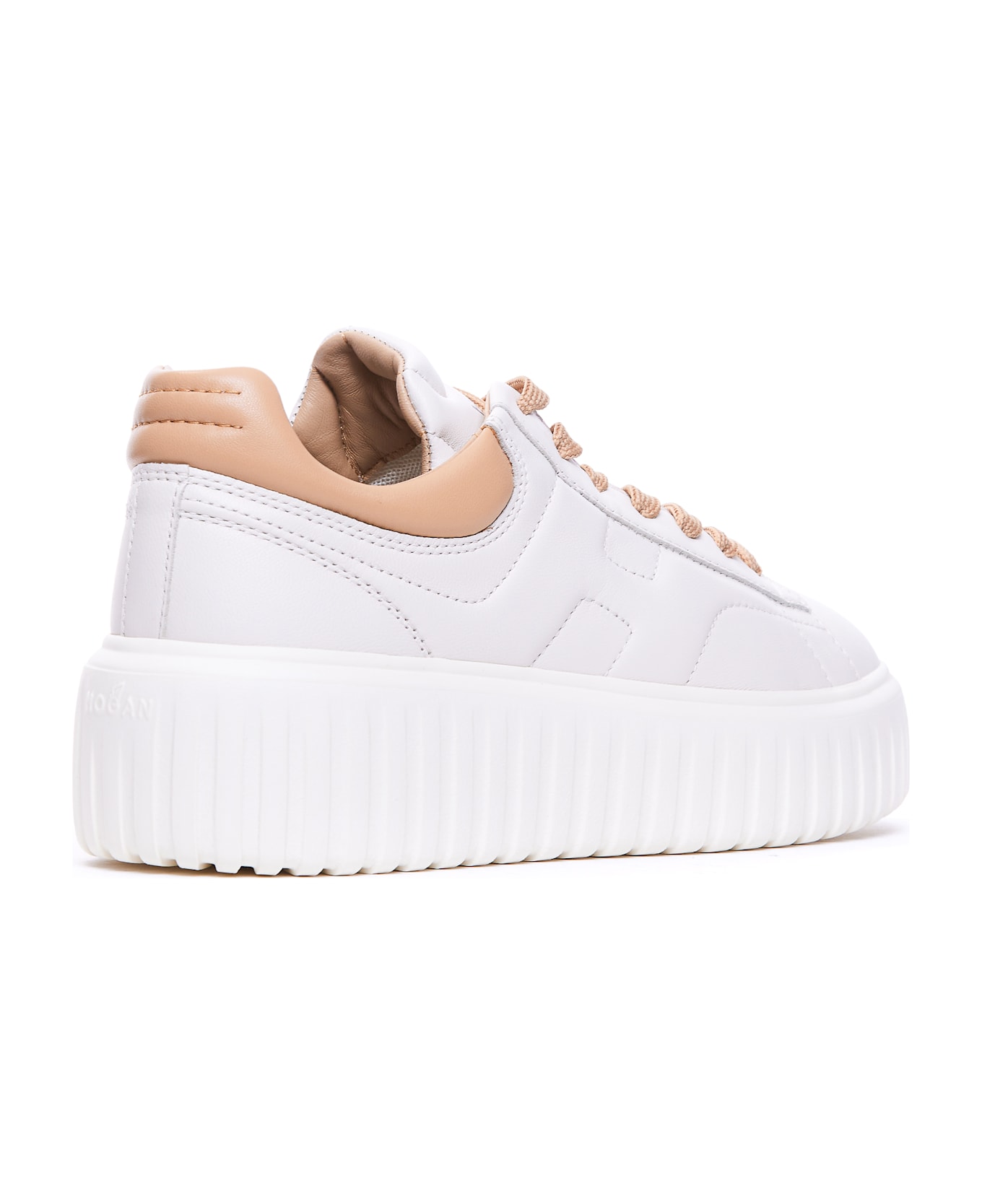 Hogan H-stripes Sneakers - White
