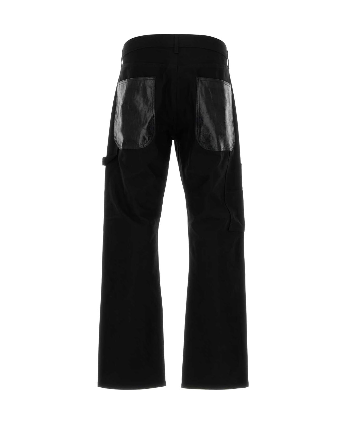 Junya Watanabe Black Cotton Pant - BLACKXBLACK