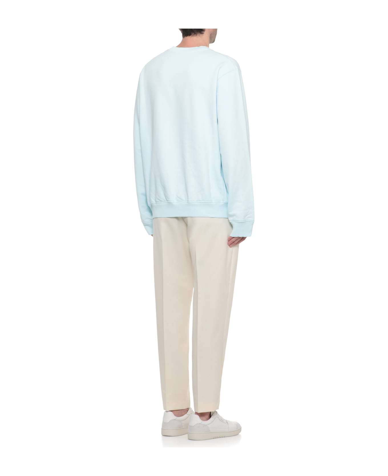 Casablanca Manga Tennis Ball Sweatshirt - Light Blue