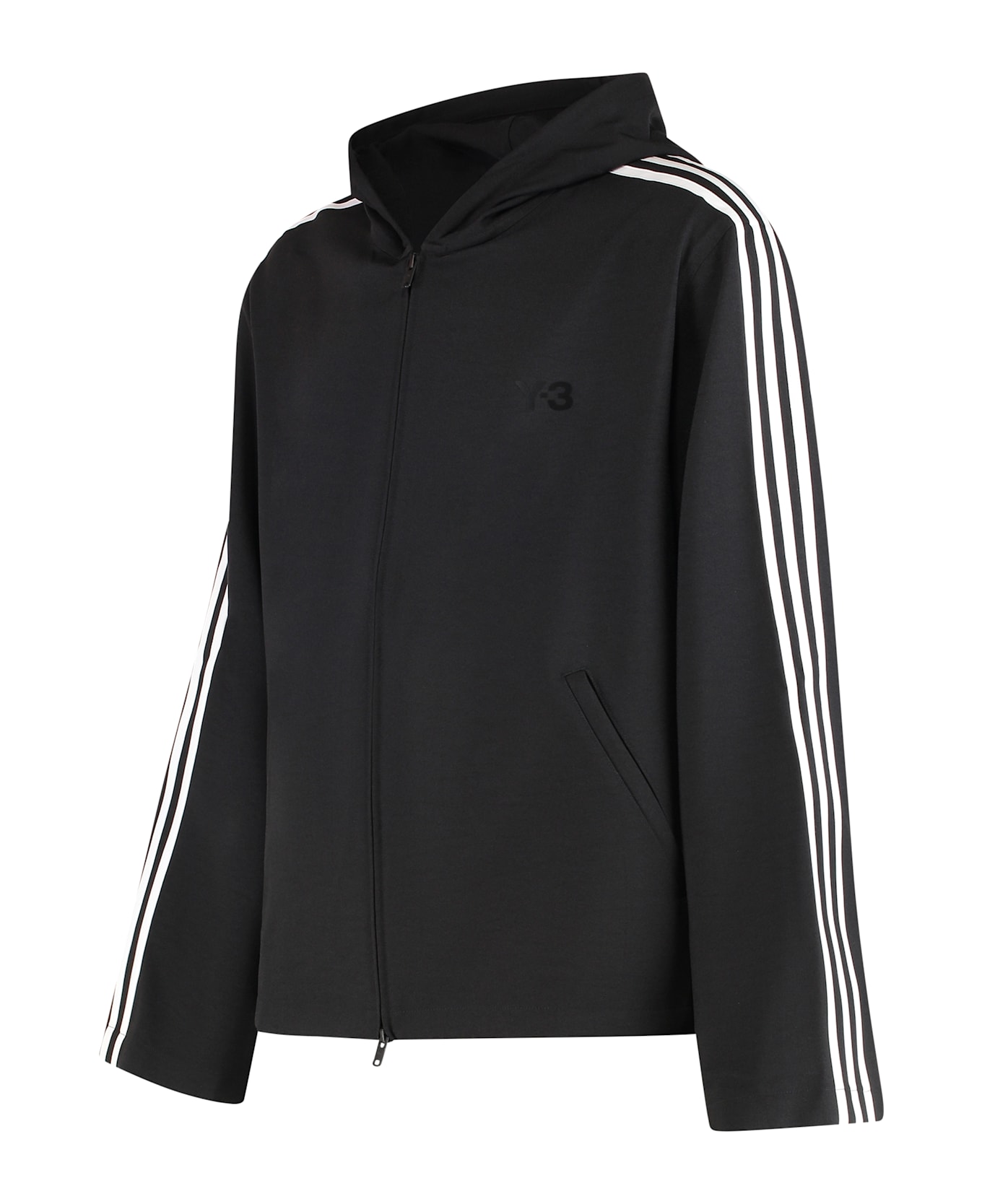 Y-3 Full Zip Hoodie - black