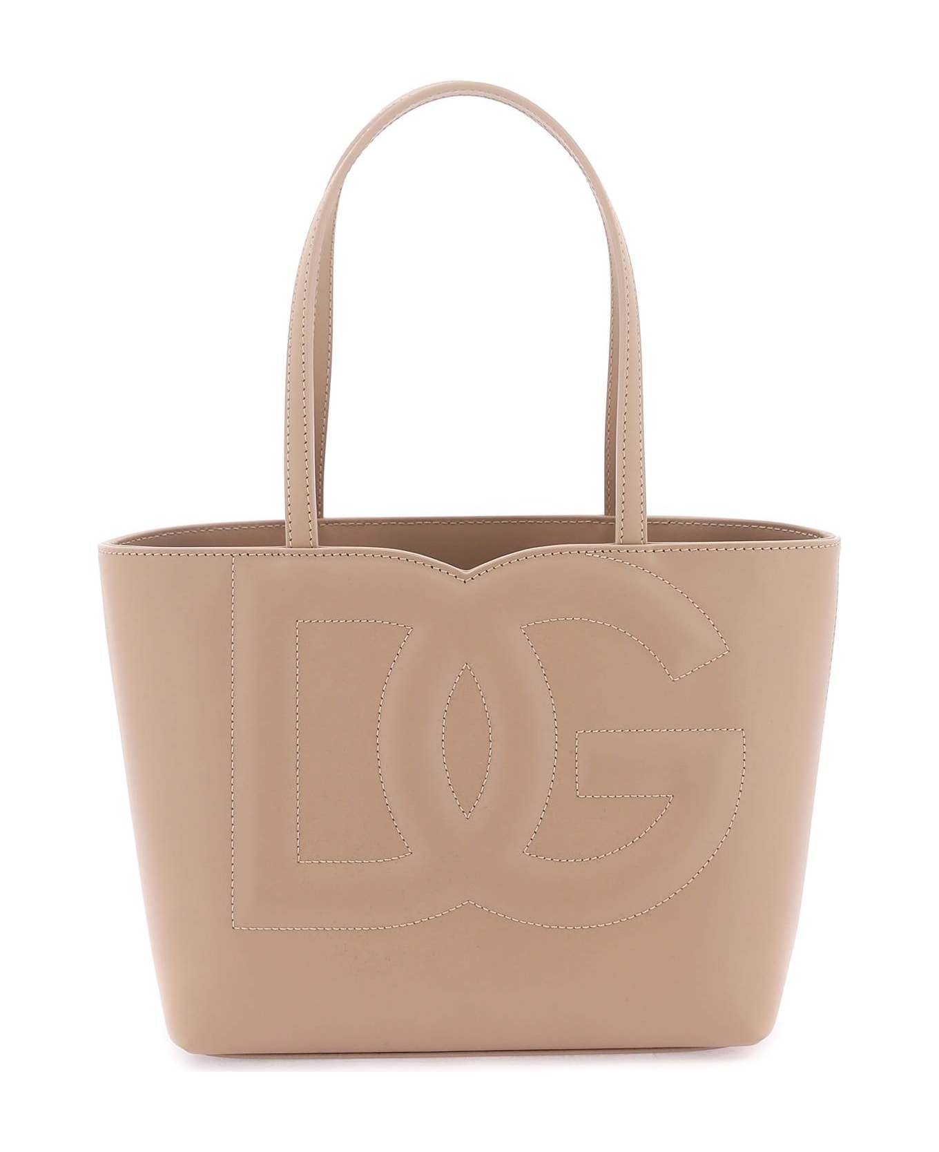 Dolce & Gabbana Logo Shopping Bag - Cipria