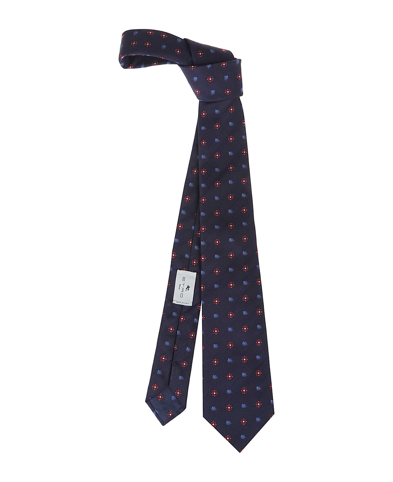Etro Tie - Blu Navy