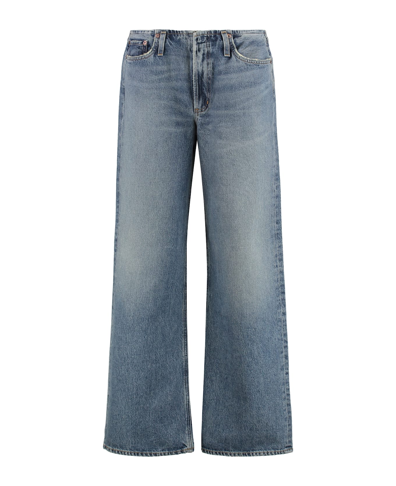 AGOLDE Lex Wide-leg Jeans - Denim
