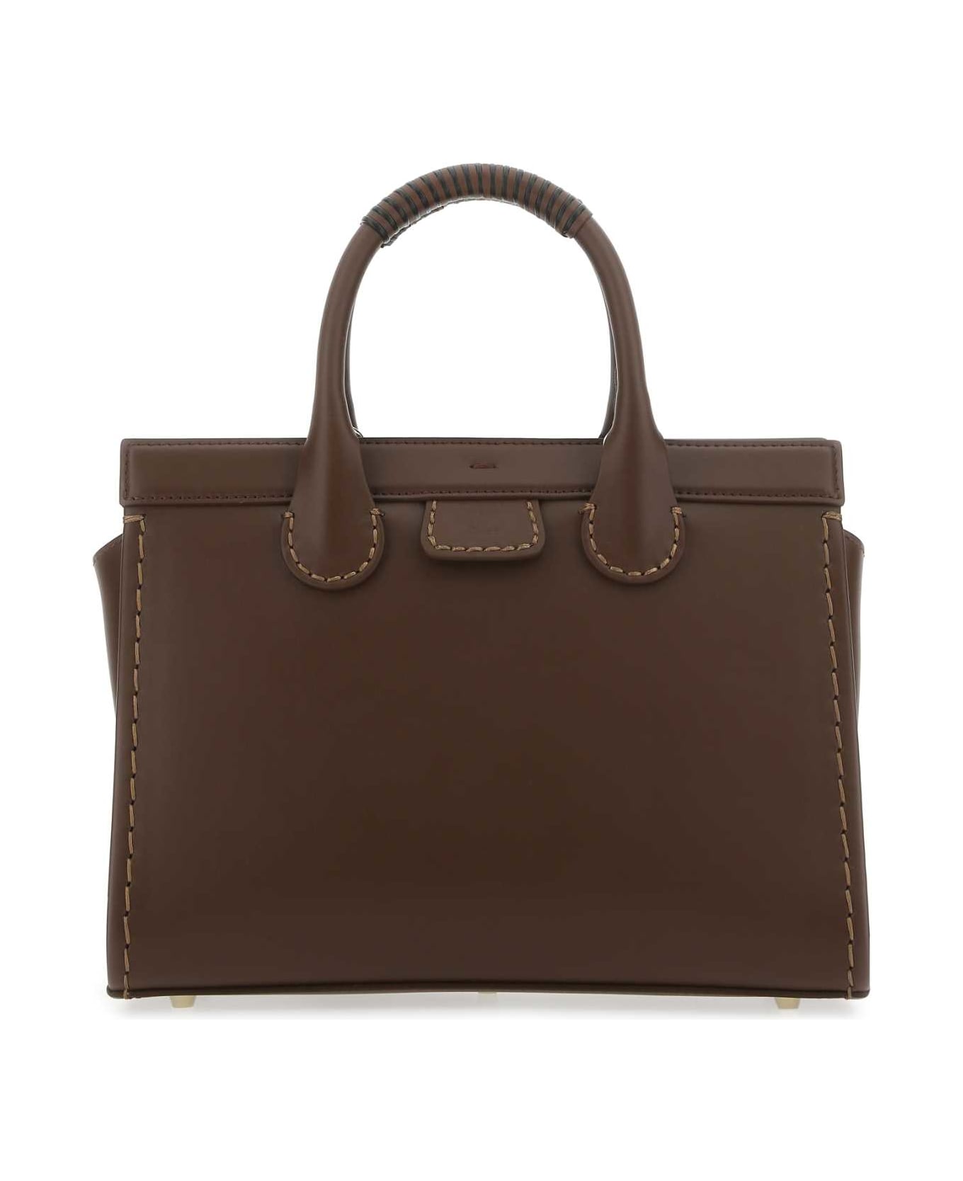 Chloé Brown Leather Medium Edith Handbag - 28A