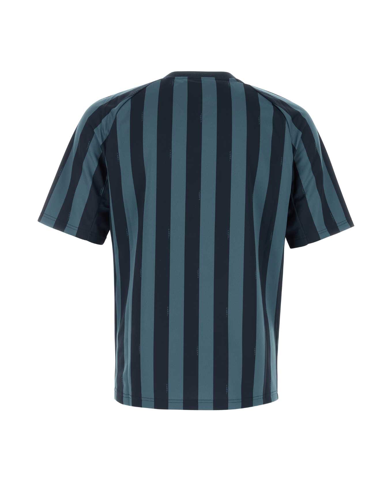 Fendi Crest T-shirt - BLU NOTTE INDACO