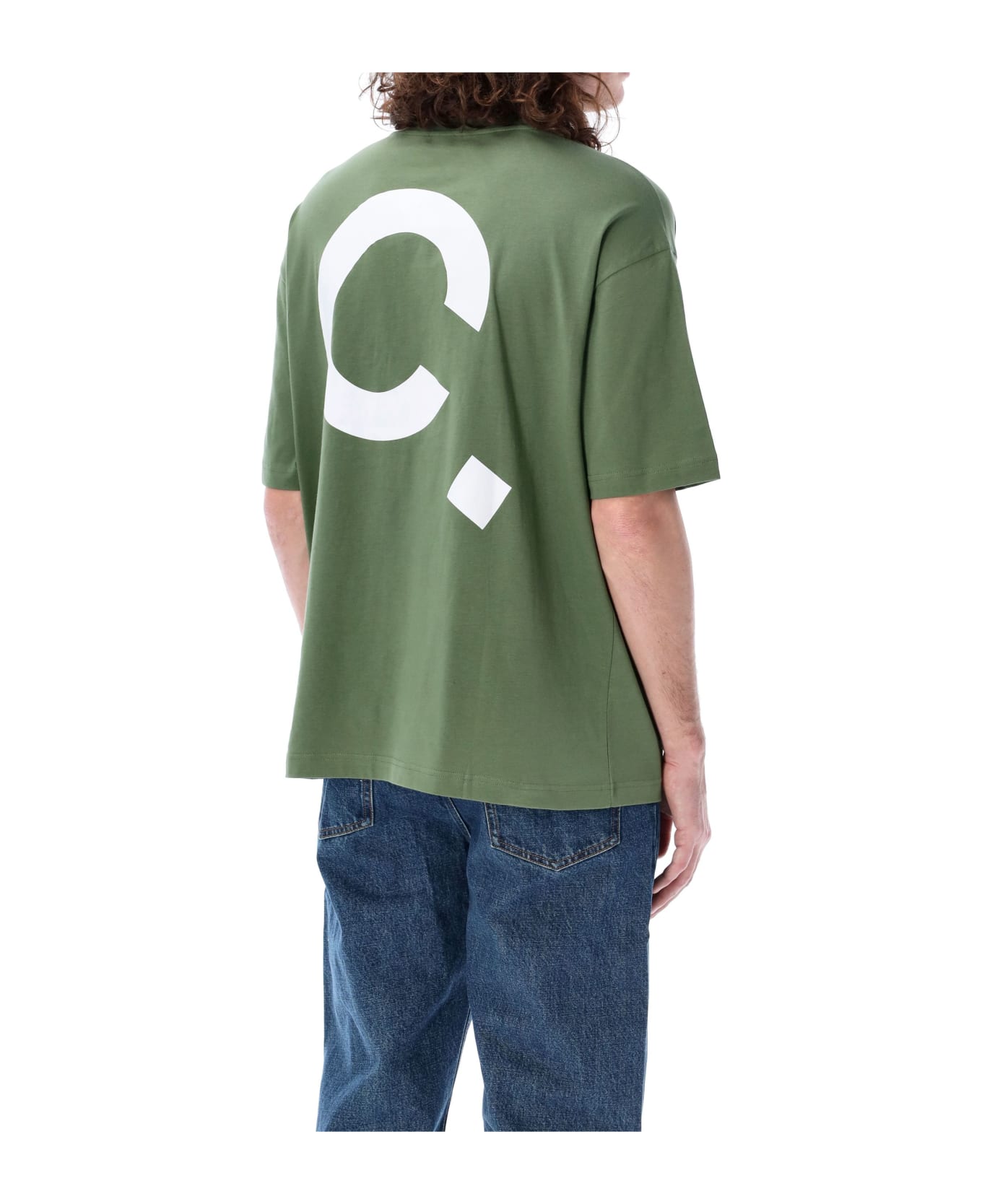 A.P.C. Lisandre T-shirt - GRAY/GREEN