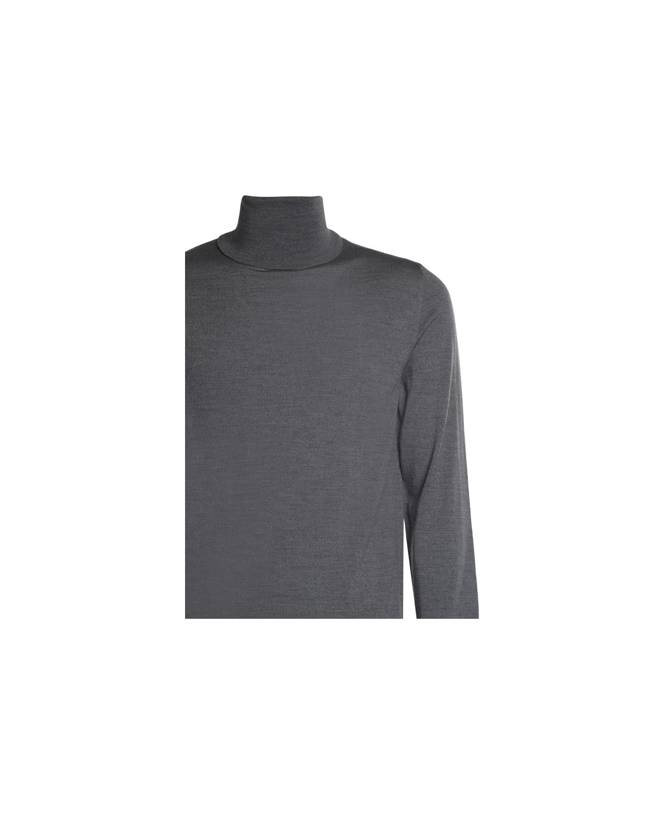 Zanone Turtleneck Sweater - Grey