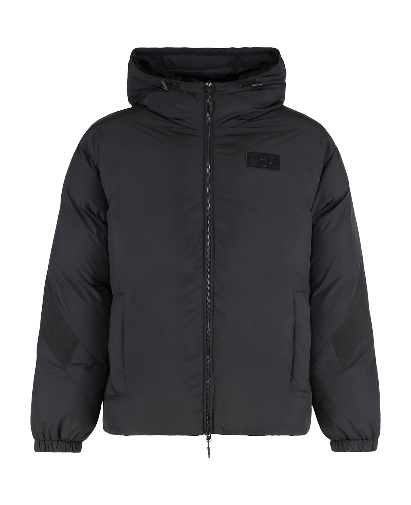 EA7 Short Nylon Jacket - black
