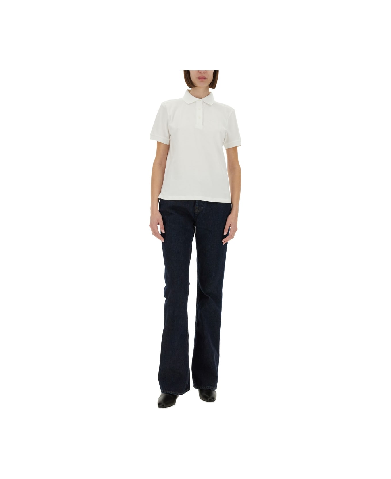 Barbour Polo "bowford" - WHITE