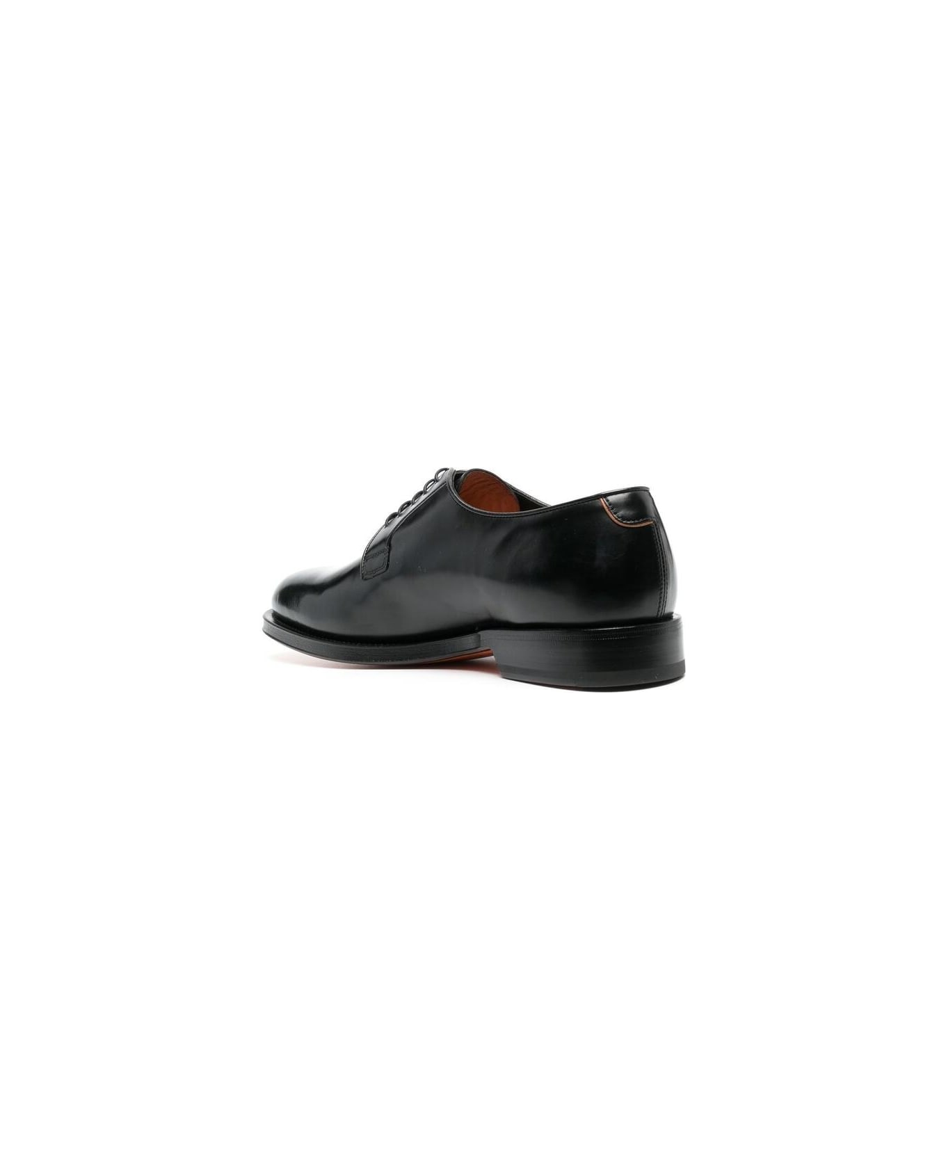 Santoni Shoe - BLACK