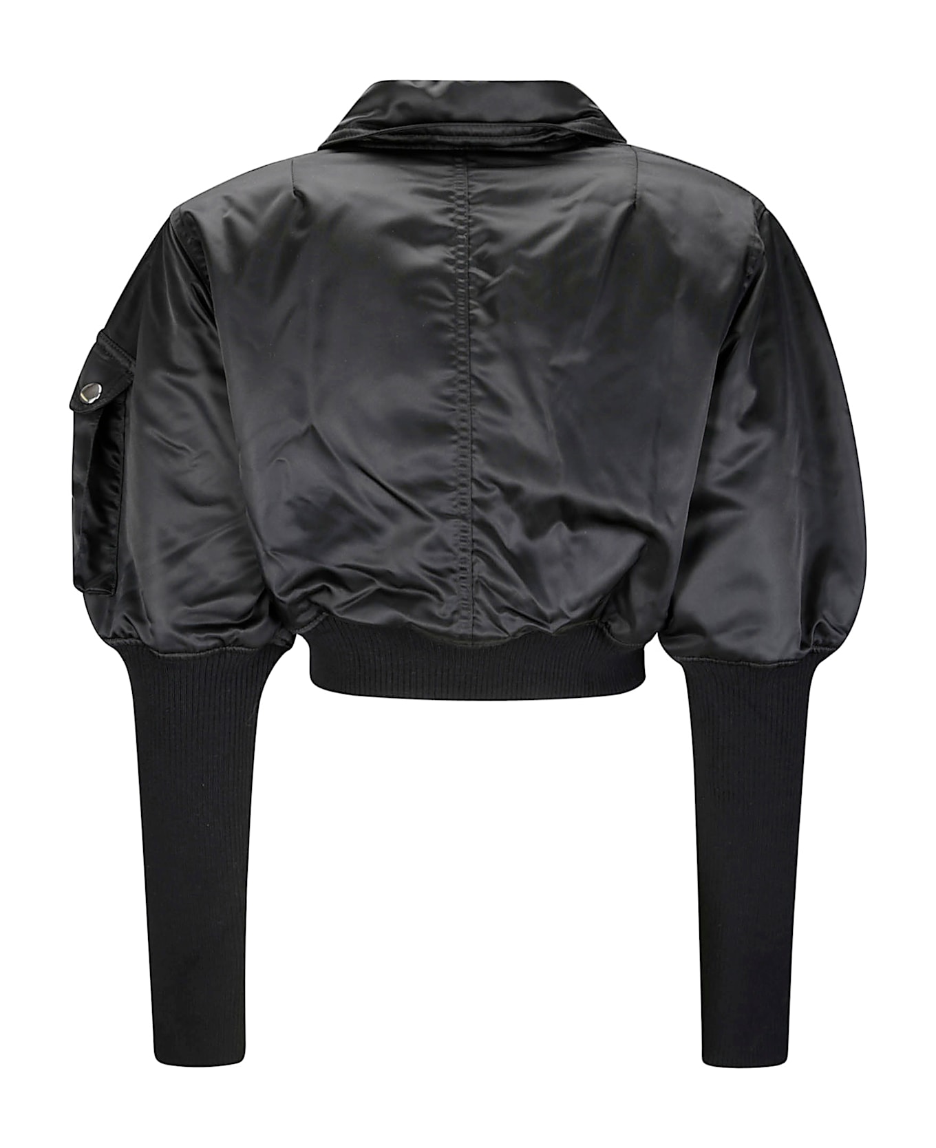 Vaquera Women Aviator Jacket - BLACK