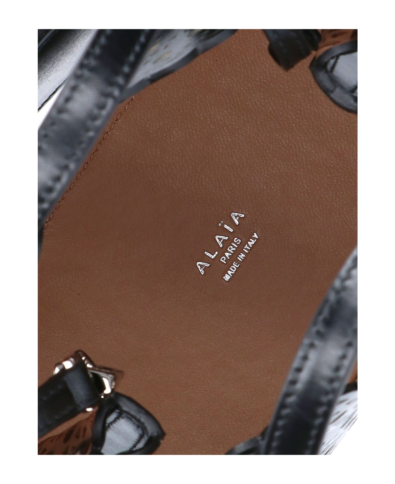 Alaia 'mina 20' Hand Bag - Noir