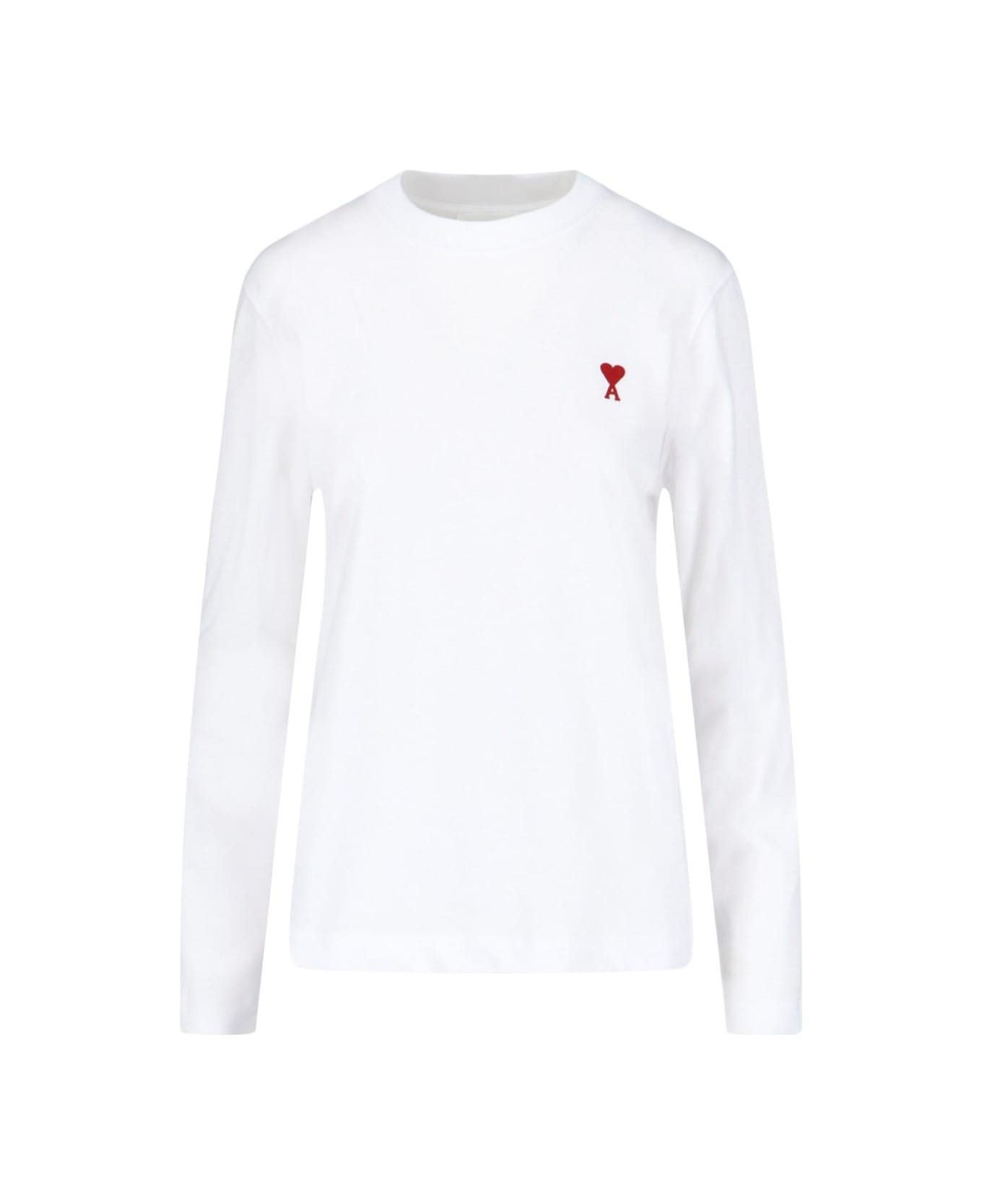 Ami Alexandre Mattiussi Logo T-shirt - WHITE