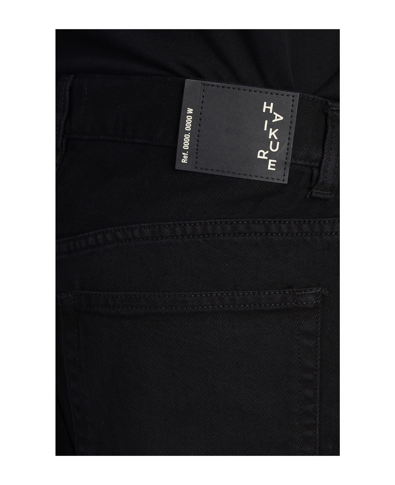 Haikure Vulcano Shorts In Black Cotton - black