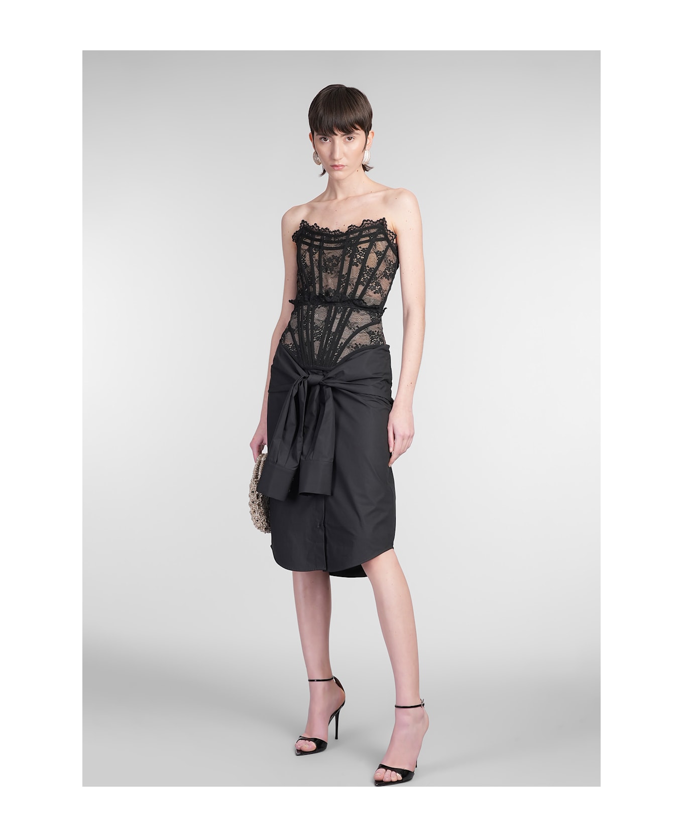 Giuseppe di Morabito Skirt In Black Cotton - black