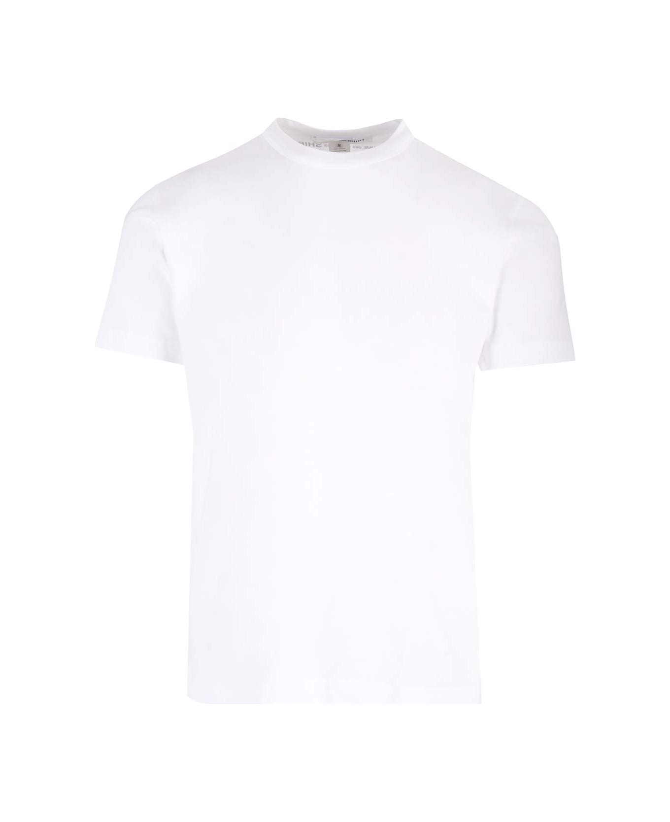 Comme des Garçons Shirt White Slim T-shirt - WHITE